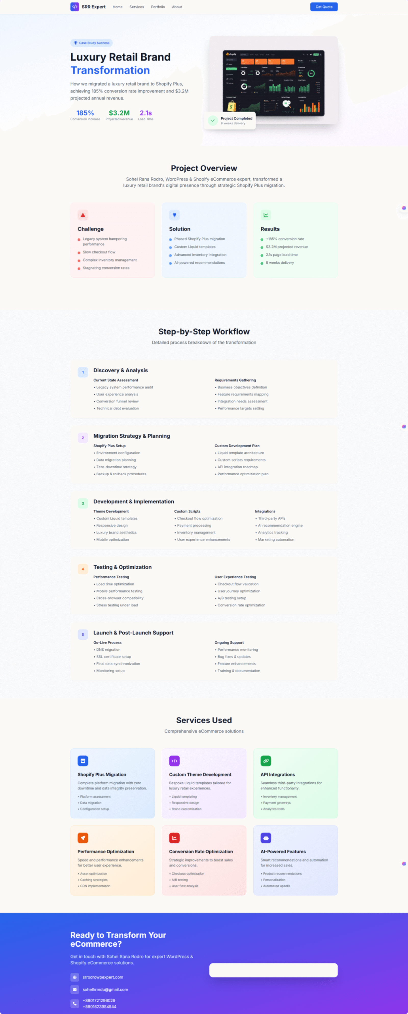 Luxury Retail Case Study